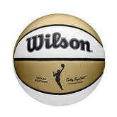 WNBA White & Gold Basketball