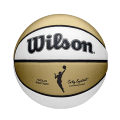 WNBA White & Gold Basketball