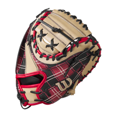 2024 Omaha Plaid A2000 M1SS 33.5” Baseball Catcher’s Mitt