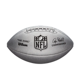 NFL The Duke Metallic Edition Football - Silver