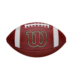 GST Red Leather Game Football