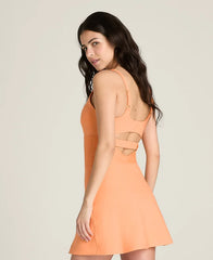 V-Neck Cut-Away Dress