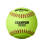 A9011 Collegiate Leather Polycore Softballs - Dozen