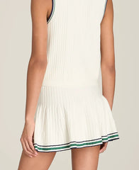 Pointelle Rib Sweater Skirt