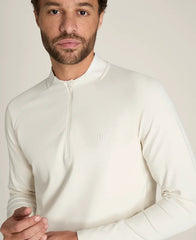 M Alley Half-Zip LS Tee