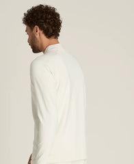 M Alley Half-Zip LS Tee
