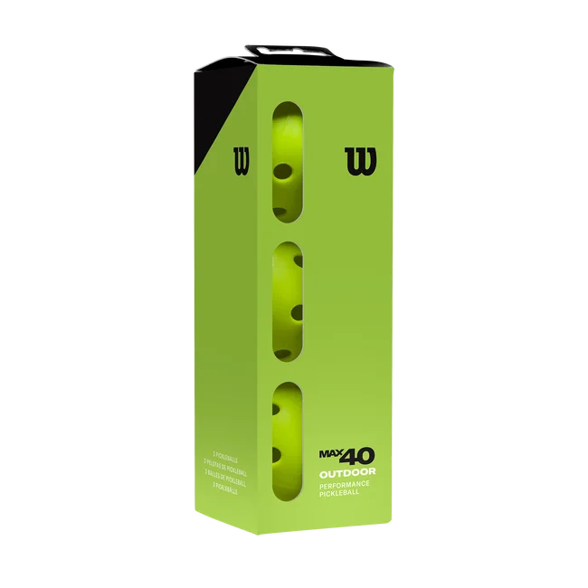 Max 40 Outdoor Ball - 3 Pack