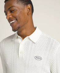Biltmore Cable Knit Polo