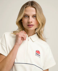 Monaco Half-Zip Short-Sleeve Sweatshirt