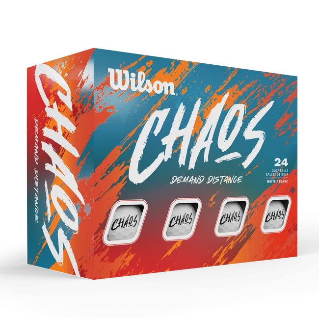Wilson CHAOS® Golf Balls - 24 Pack