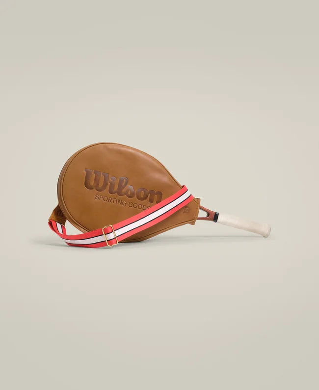 Retro Leather Racket Cover