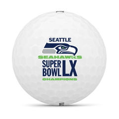 Super Bowl LX Champions DUO Soft Golf Balls