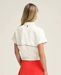 Monaco Half-Zip Short-Sleeve Sweatshirt
