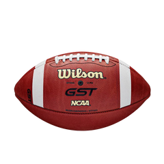 GST Red Leather Game Football