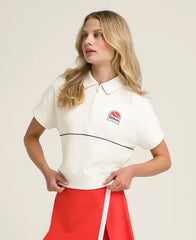 Monaco Half-Zip Short-Sleeve Sweatshirt