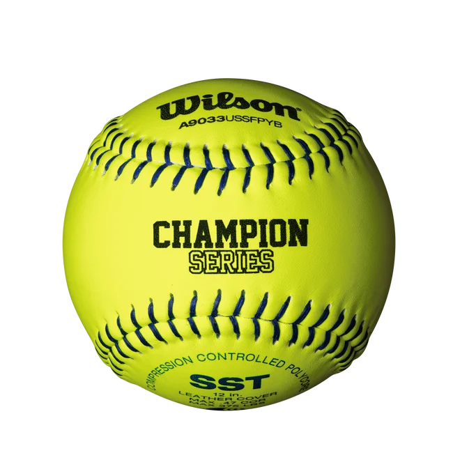 USSSA Leather Polycore Softballs 1 DZ