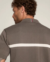 Lafayette Button-up Knit Polo